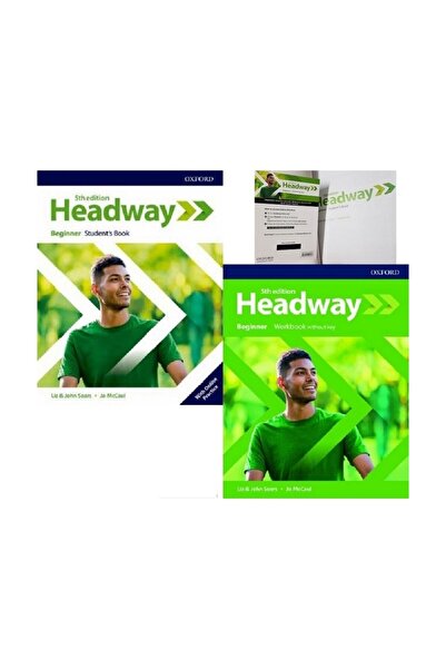 CALRADİA Βιβλίο Headway 5th Edition για αρχάριους μαθητές με ηλεκτρονική πρακ...