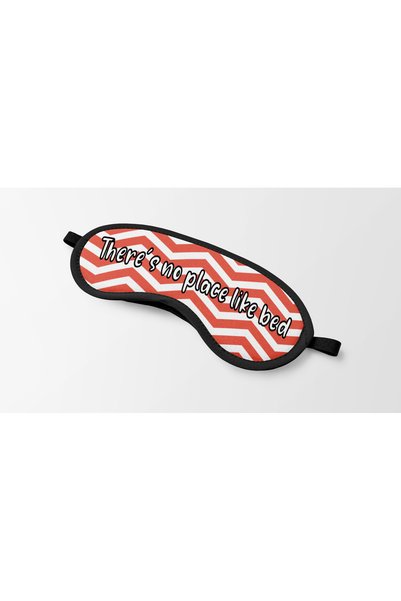 Ormira Konsept There's No Place Like Bad Printed Sleep Eye Patch