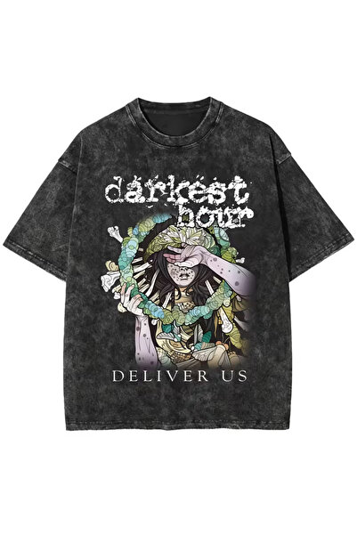 valeriae Ανοιχτό γκρι πλυμένο casual μπλουζάκι - Άνετη εφαρμογή από την Urban...