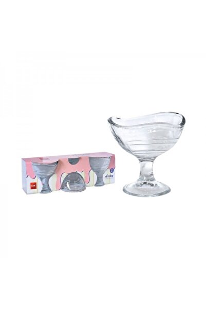 COK Set of 3 ice cream and dessert cups, Aruba, 160 ml