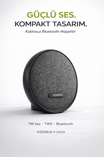 Bluetooth Speaker 7W Powerful Audio TWS Stereo Wireless Portable Mini Speaker Deep Bass