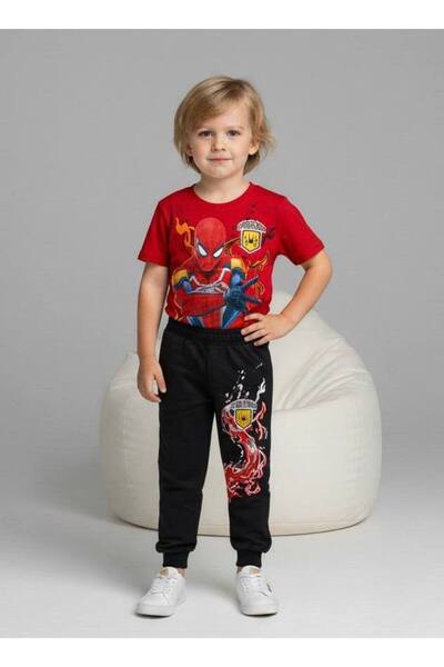 Yağmur Giyim PJKKE Ö.Adam Σετ Φόρμας με Σχέδια για Αγόρια, Κοντομάνικο, 3-10 ...