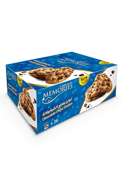 MEMORİES بسكويت برقائق الشوكولاتة 20 قطعة
