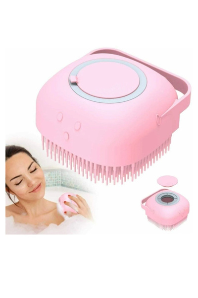 Kapital plastik فرشاة تدليك جل الاستحمام والصابون للحمام مع حقيبة ليفة للغرفة