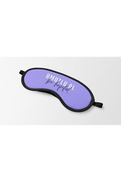 Ormira Konsept Hopeful Be Printed Sleep Eye Patch