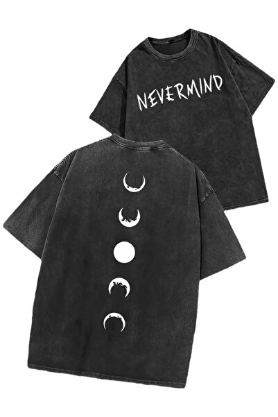 CLASSY.MODA Tricou cu aspect uzat și spălăcit - Top lejer cu design retro și ...