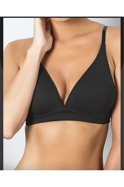 SİSİ Daily Comfortable Thin Breathable Sponge Cotton Bra