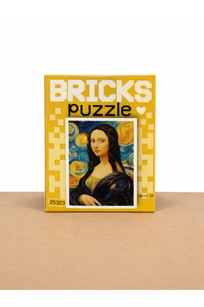 Balonsan Mona Lısa Model Brıcks Puzzle 100 Parça