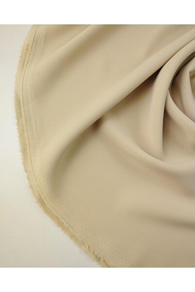 Kumaş Parça Κρεπ σε χρώμα κρεμ μπεζ 150x200εκ.