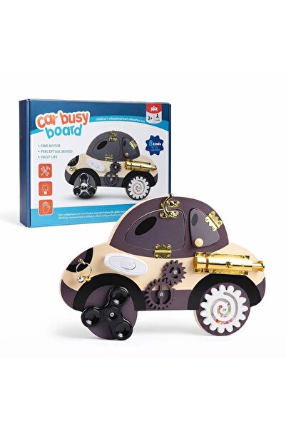 Generic Car Busy Board - Engaging Activity Toy for Cognitive Development