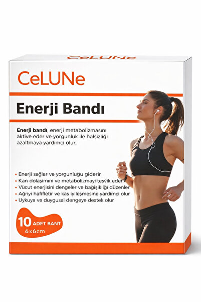 Celune Yorgunluk Halsizlik Karşıtı Günlük Band 10 Adet