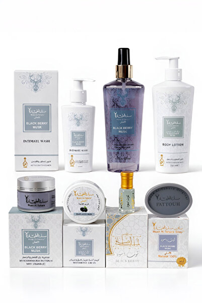 MUSK AL TAHARA KARADUT MİSK Luxury Set 7 ÜRÜN