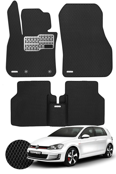 Empressco Premium Eva Paspas Seti, Volkswagen Golf 7 2012-2020 İçin Tam Set S...