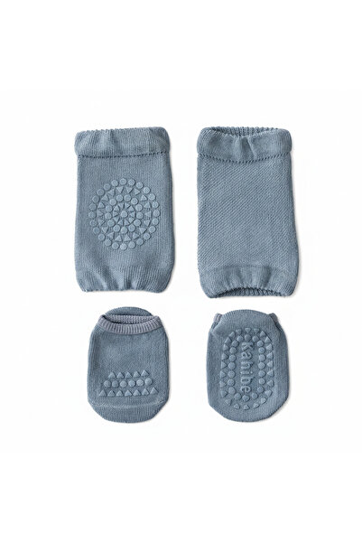 Bambimici مجموعة واقيات الركبة للأطفال مع جوارب - متعددة الألوان - من 0 سنة إ...