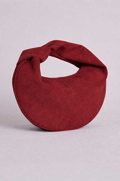 themoiss The Moiss Women's Mini Jordie Handbag in Burgundy Color with Suede K...