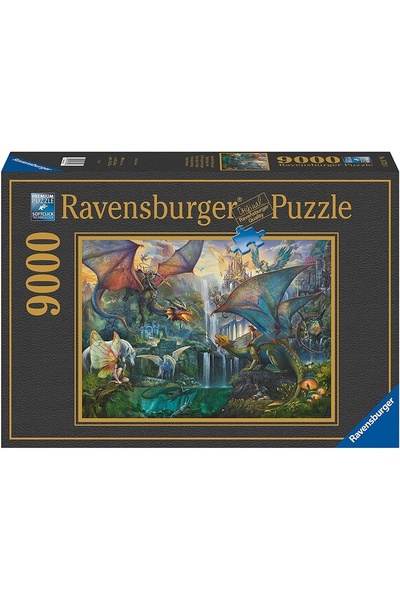RAVENSBURGER Puzzle Dragon: Bătălia, 9000 Piese