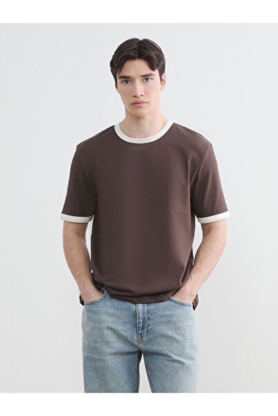 LC Waikiki Crew Neck Combed Cotton Men's T-Shirt