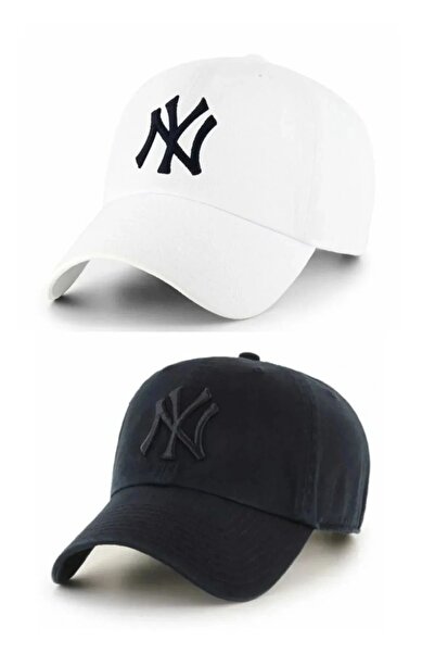 luwian Sports Hat Unisex 2-Piece Set Adjustable Cotton Hat Cap