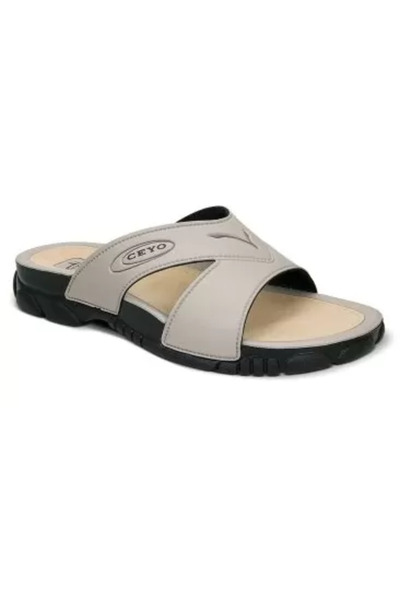 Ceyo 3200-1ı شبشب رجالي بيج لتقويم العظام