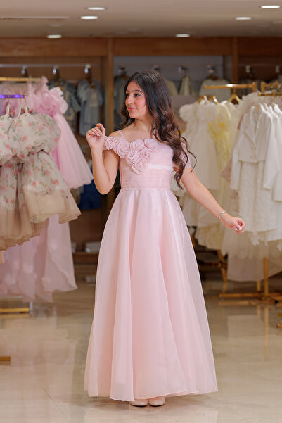 Alesayi_kids فستان سهرة للعمر المحير من 10 الى 15