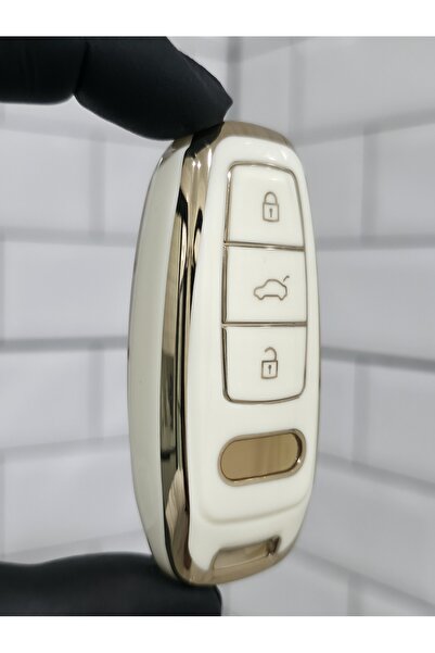 BARKAS ELEKTRONİK For Audi A3 2021-2022 A6L A7 A8 Q8 E Tron C8 D5 Key Case Co...