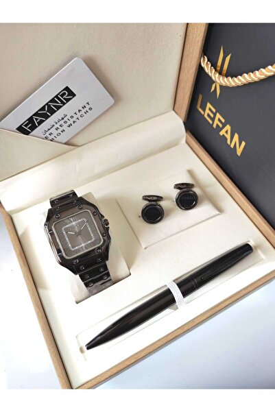 LV LEFAN Men's Watch Set