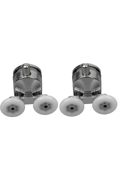 MK YAPI Duşakabin Tekerleği Alt Teker Teker Çapı 24 mm 2 adet