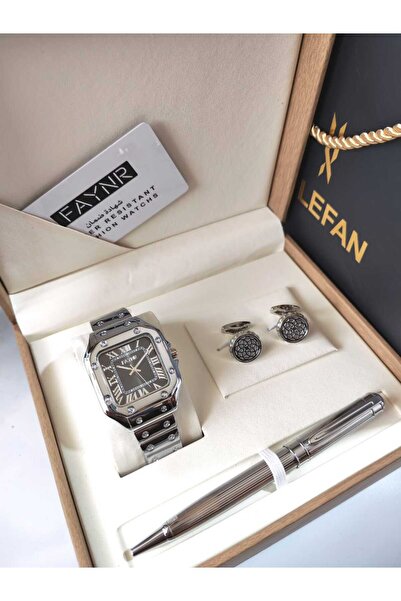 LV LEFAN Men's Watch Set