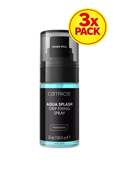 Catrice 3x PACK Aqua Splash Grip Fixing Spray Catrice, 55 ml