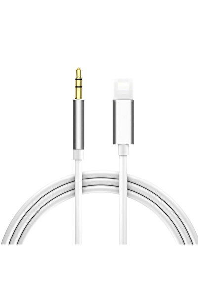 NO NAME Cablu auxiliar Jack-iPhone 7, 8, X, Xr, X Max, 11 - 1 metru lungime