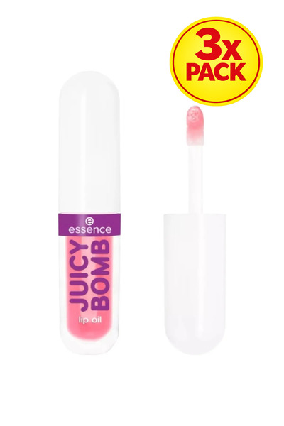 Essence 3x PACK Juicy Bomb Party Lip Oil Marvellous Mango 03