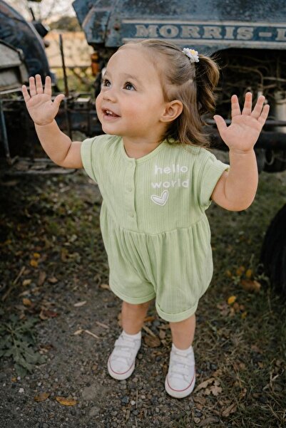 HAFY BABY Rahat Kesim Kız Tulum