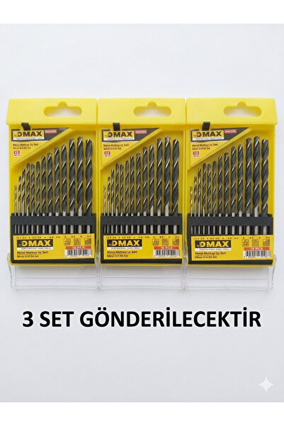 DMAX MATKAP UCU METAL 1.5-6.5MM 13pcs 3'lü pkt
