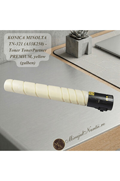 KONICA MINOLTA TN-321 (A33K250) - TonerPartner PREMIUM toner, yellow (yellow)...