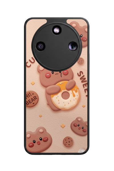 Aksel Kılıf حافظة سيليكون سوداء غير لامعة فاخرة متوافقة مع هاتف Honor Magic 8...