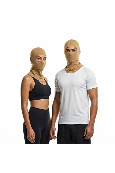 headwear 3’lü Balaklava Seti Siyah Bej Haki – Nefes Alan Kask Altı Motorcu Maskesi