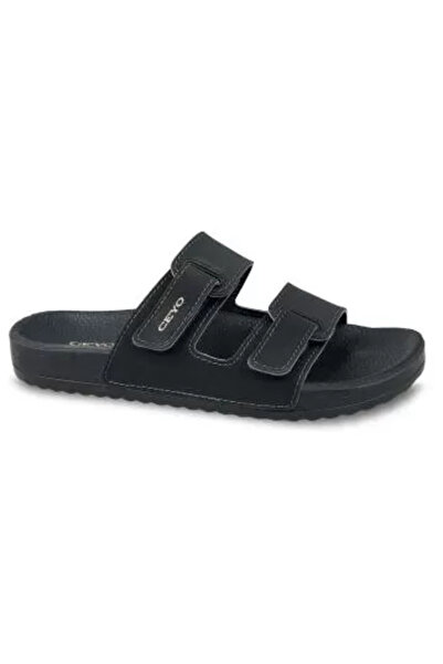 Ceyo Bahama-16I Black Orthopedic Men's Slippers