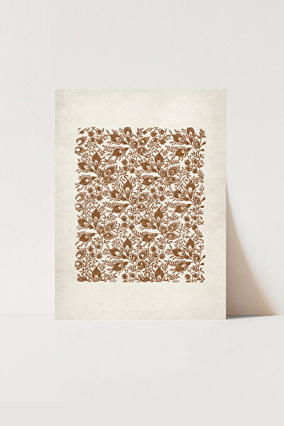 HOME DEKORİSTA Αφίσα με vintage σχέδιο, καλλιτεχνική εκτύπωση αφίσας με μπεζ ...