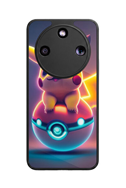 Aksel Kılıf حافظة سيليكون سوداء غير لامعة فاخرة متوافقة مع هاتف Honor Magic 8...