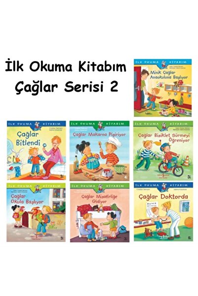TÜRKİYE İŞ BANKASI KÜLTÜR YAYINLARI Ilk Okuma Kitabım - Çağlar Serisi 2 (7 Ki...