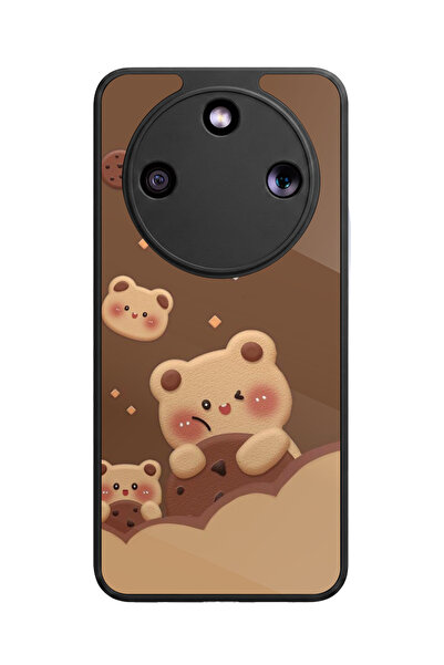 Aksel Kılıf حافظة سيليكون سوداء غير لامعة فاخرة متوافقة مع هاتف Honor Magic 8...