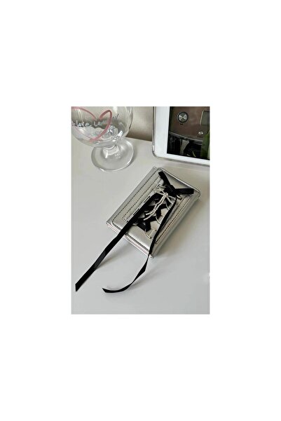 EMKSHOP Elegant Lace Ribbon Detailed Women's Wallet/Card Holder