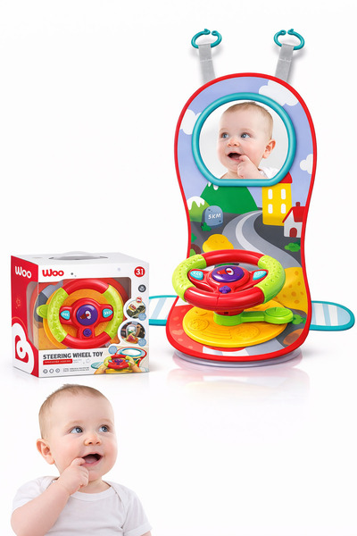 OEM Interactive steering wheel 18+ months with sounds and lights, educational...