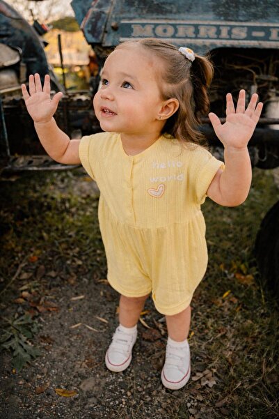 HAFY BABY Rahat Kesim Kız Tulum