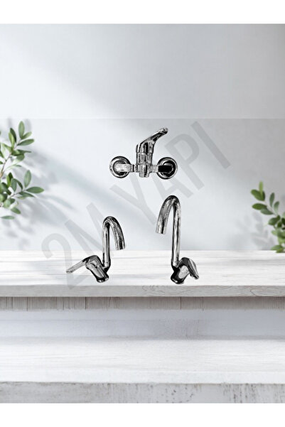 DAMLASU (DML) 3LÜ BATARYA SETİ MUTFAK-LAVABO-BANYO
