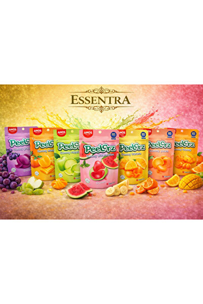 Essentra Home Peelerz Jelibon Mega Paket 8’li Set – Karışık Meyve Aromalı Soy...