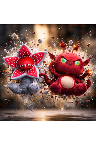 victiny SET 2 jucării de pluș stranger things, sezon 5