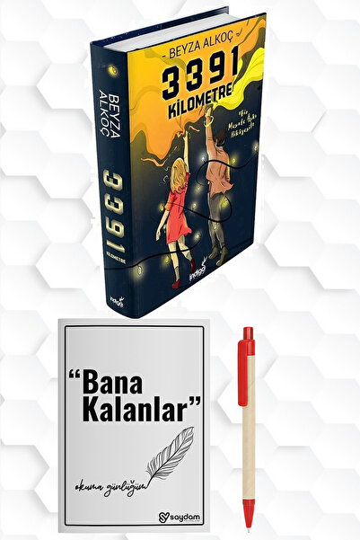 İndigo Kitap BEYZA ALKOÇ-3391 KİLOMETRE SERT KAPAK CİLTLİ-KİTAP OKUMA GÜNLÜĞÜ...