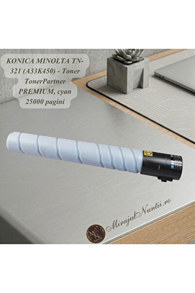 KONICA MINOLTA TN-321 (A33K450) - TonerPartner PREMIUM Toner, cyan Capacity: ...