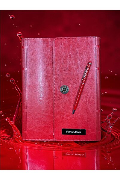 Pluvia Hediyelik Kişiye Özel VİP Çantalı Altın Yaldızlı Defter & Kalem Kutulu...